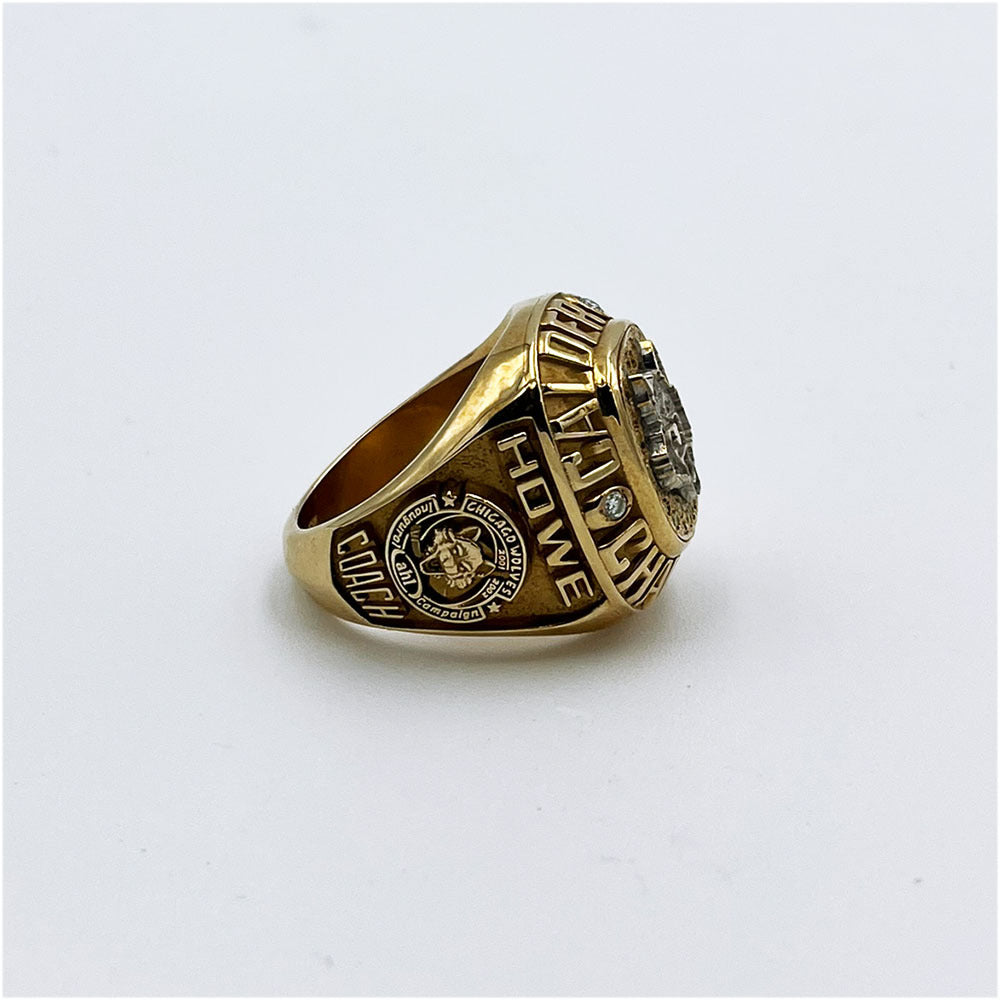 Marty Howe's 2002 Chicago Wolves Calder Cup Championship Ring