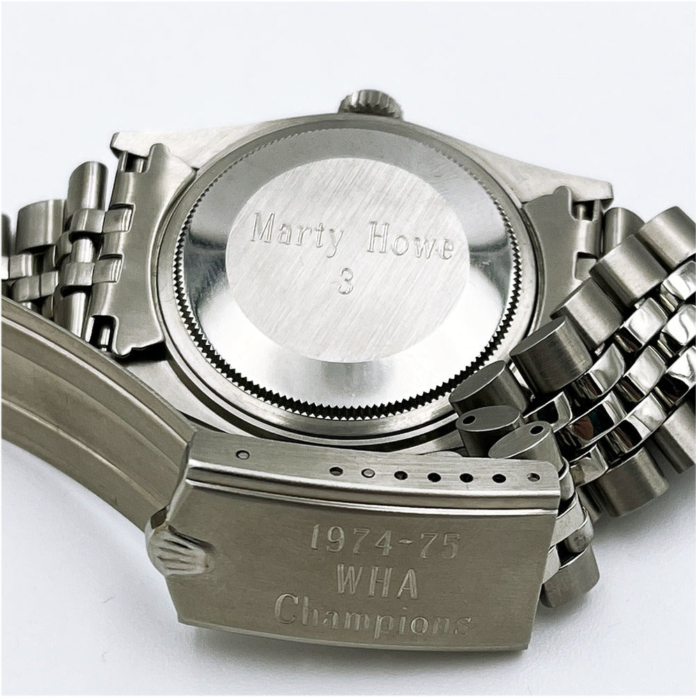 Marty Howe's Houston Aeros 1975 WHA Championship Rolex Watch