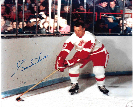 Gordie Howe® Autographed 8X10 Photo