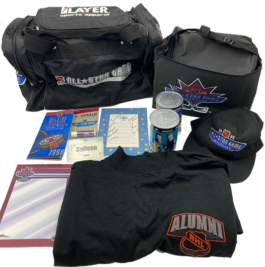 Gordie Howe® 1998 NHL All-Star Game Gift Bag w/Autographed Menu