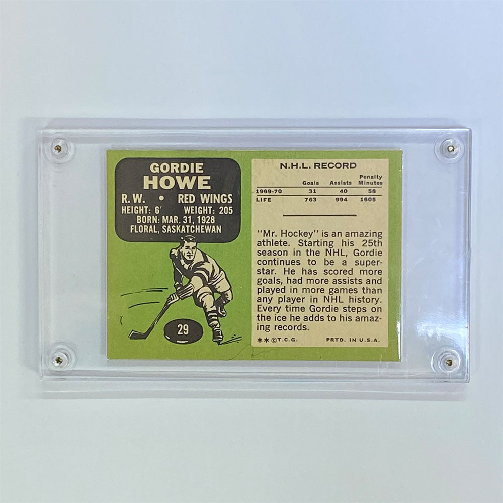 Gordie Howe® 1970-71 Topps Hockey Card