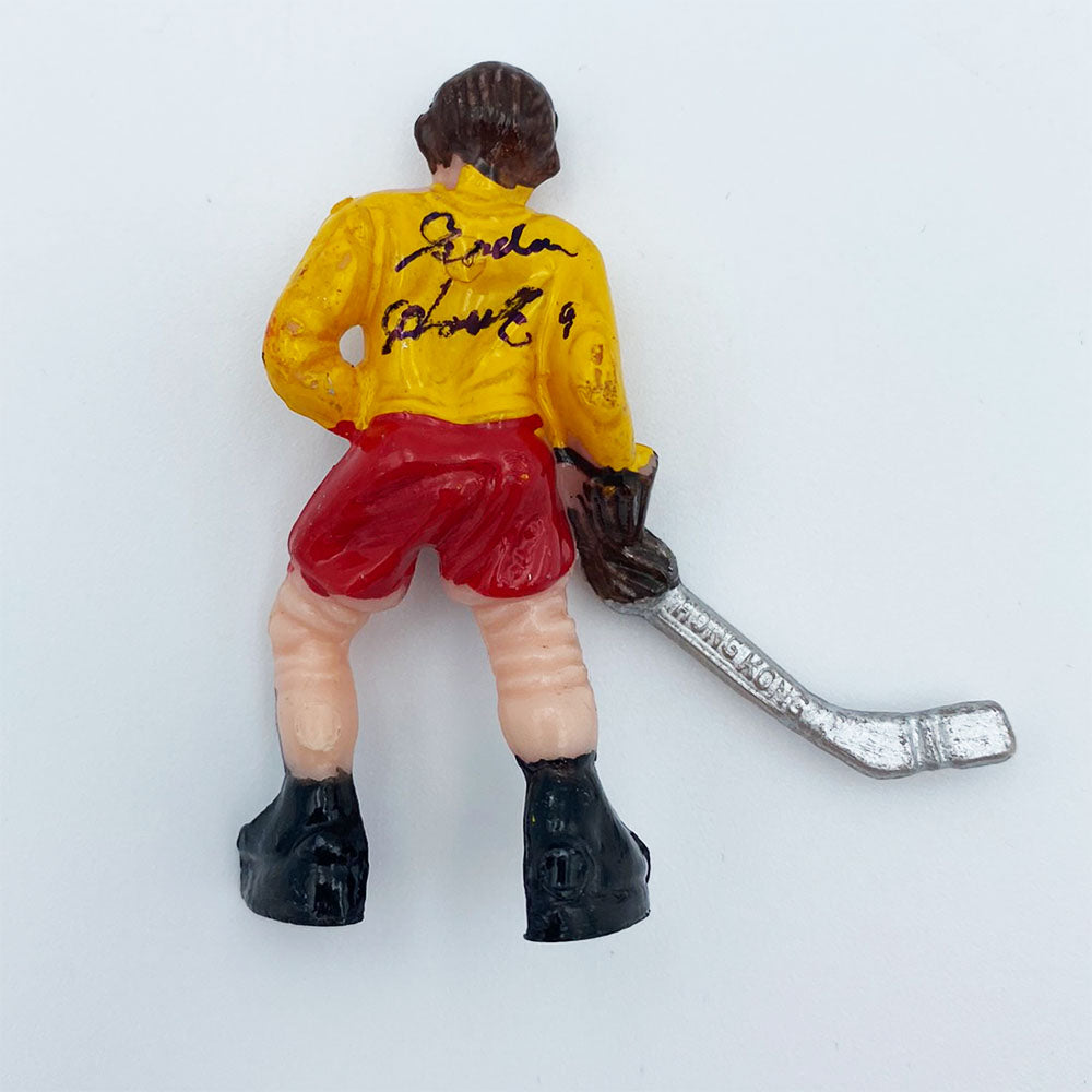 Gordie Howe® Autographed Vintage Mini-Hockey Figure