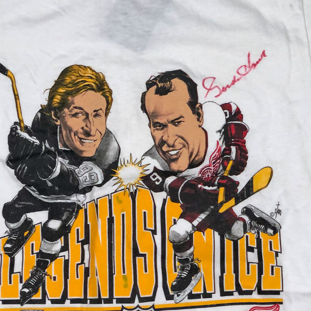 Gordie Howe® Autographed "Legends on Ice" T-Shirt