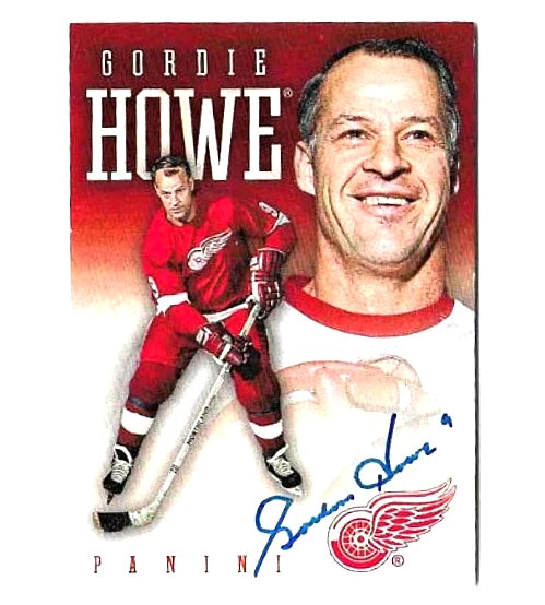 Gordie Howe® Autographed 2014-15 Panini Hockey Card