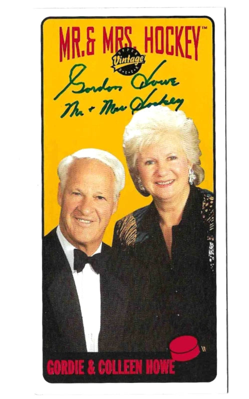 Gordie Howe® Autographed 2002-03 Upper Deck #T70 Vintage Card