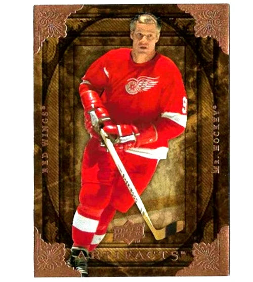 Gordie Howe® Autographed 2008-09 Upper Deck #63 Artifacts Hockey Card