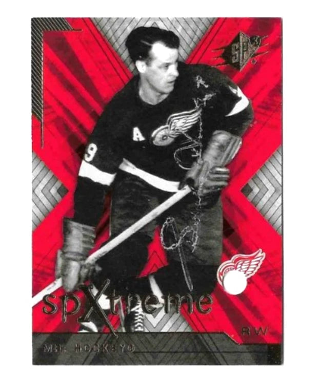 Gordie Howe® Autographed 2007-08 SPX #X5 Upper Deck Hockey Card