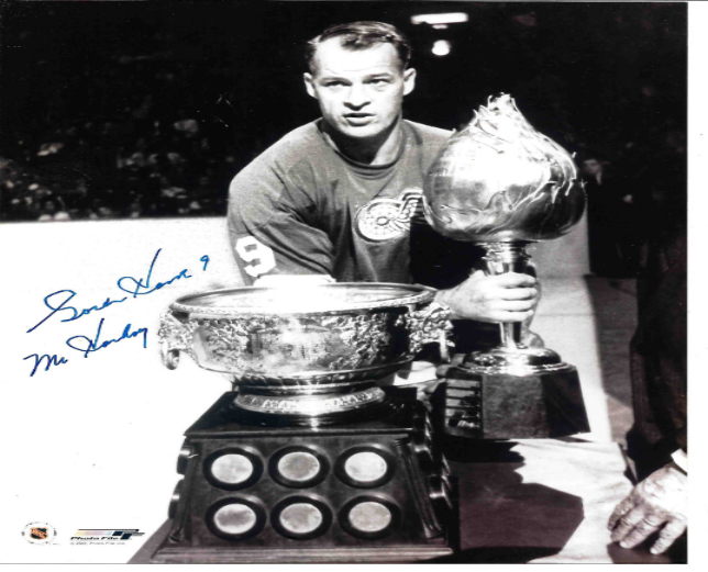 Gordie Howe® Autographed 8X10 Photo