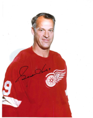 Gordie Howe® Autographed 8X10 Photo