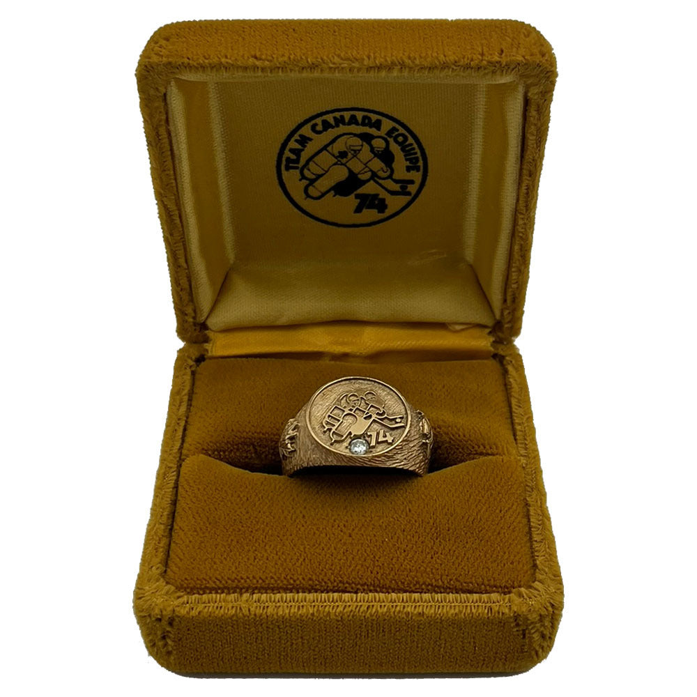 Marty Howe's 1974 Summit Series Gold & Diamond Ring