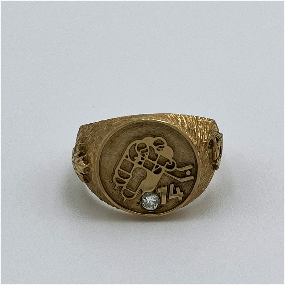 Marty Howe's 1974 Summit Series Gold & Diamond Ring
