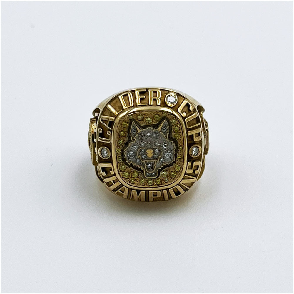 Marty Howe's 2002 Chicago Wolves Calder Cup Championship Ring