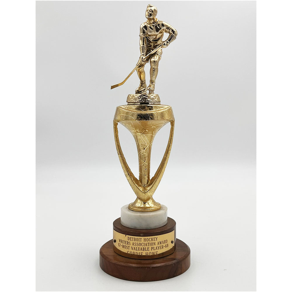 Gordie Howe's® 1967-68 Detroit Hockey Writer's Association MVP Award