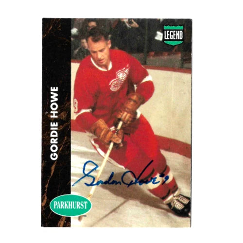 Gordie Howe® Autographed 1991-92 PHC 1 Parkhurst Hockey Card