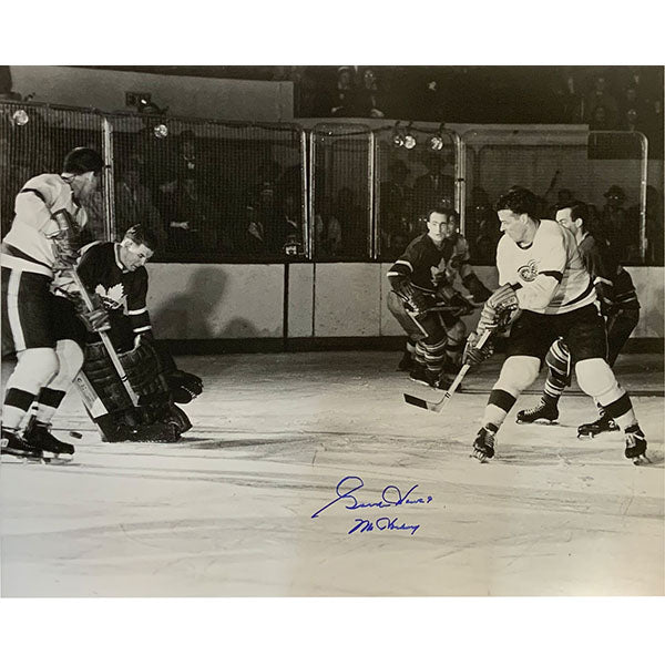 Gordie Howe® Autographed 16X20 Photo (vs. Toronto)