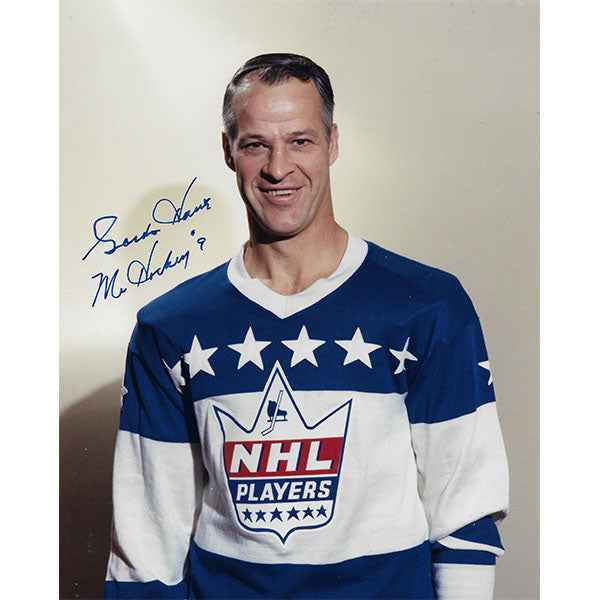Gordie Howe® Autographed 8X10 Photo (NHL Players)