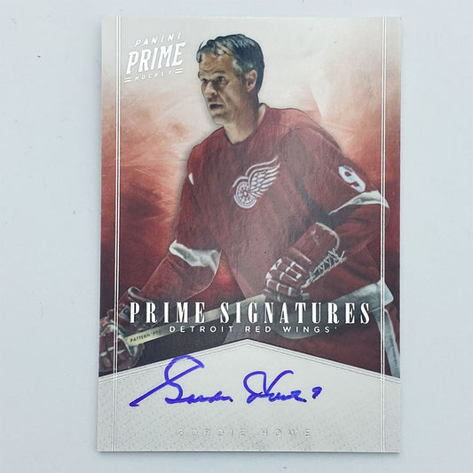 Gordie Howe® Autographed 2011-12 Panini Prime Hockey Card