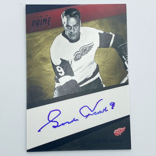 Gordie Howe® Autographed 2012-13 Panini Prime Hockey Card