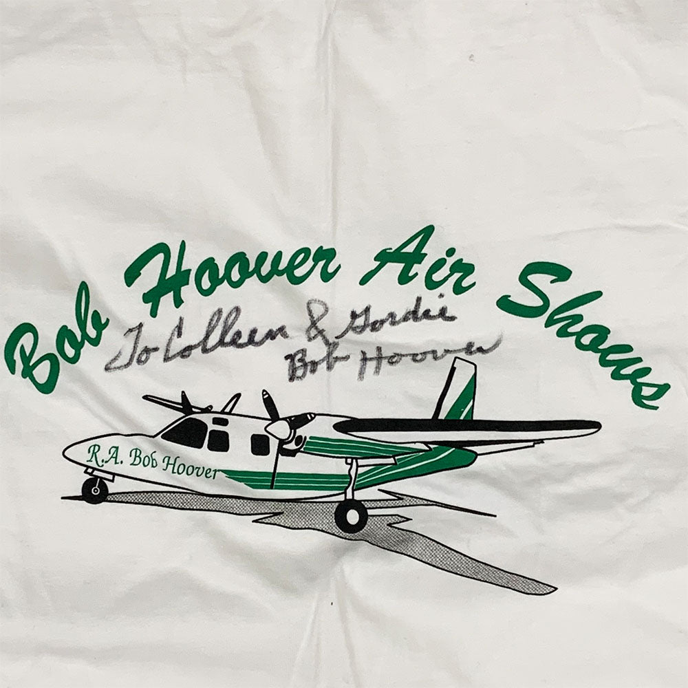 Bob Hoover Autographed T-Shirt - Personalized to Gordie & Colleen Howe®