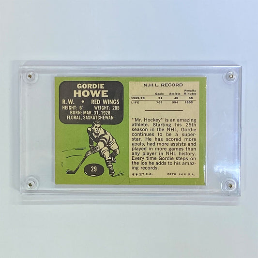 Gordie Howe® 1970-71 Topps Hockey Card