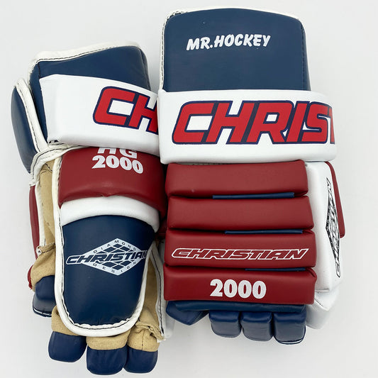 Gordie Howe® Custom Christian Mr. Hockey® Gloves