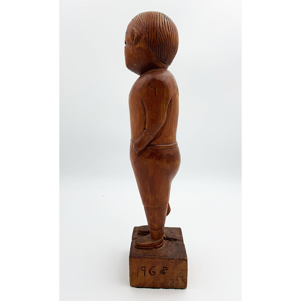 Gordie Howe® Wooden Statue